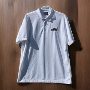 Nike 3XL Daytona International Speedway White  Golf Polo Car Race Indy NASCAR